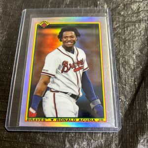 MLB 2020 Bowman リフラクター　ロナルド アクーニャ ジュニア アトランタブレーブス No.90B-RAJ 