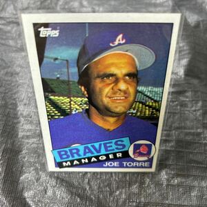 Topps 1985 Joe Torre Atlanta Braves No.438