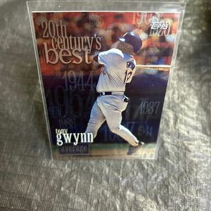 Topps 1999 20th Century’s Best Tony Gwynn SD Padres No.229