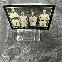 1992 The Babe Ruth Collection MegaCards 1915 Year In Review Won 17 His Last 21 Decisions No.7_画像1