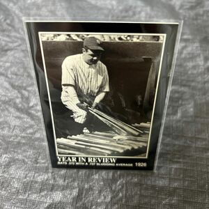 1992 The Babe Ruth Collection MegaCards No.18 Bats .372 Witt .737 Slugging Average 