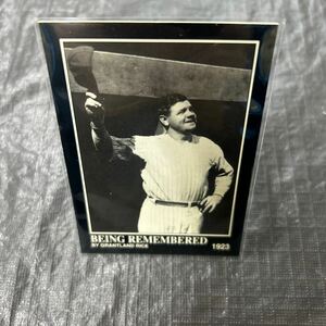 1992 The Babe Ruth Collection MegaCards No.163 By Grantland Rice 1923