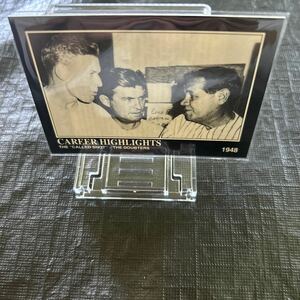 1992 The Babe Ruth Collection MegaCards No.87Career Highlights 1948
