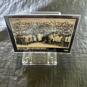 1992 The Babe Ruth Collection MegaCards No.157 Being Remembered 1938