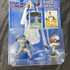 Kenner 1997 Starting Line Up Classic Doubles 野茂英雄　ドン ドライスデール ロスアンゼルスドジャース　ケナー フィギュア カード