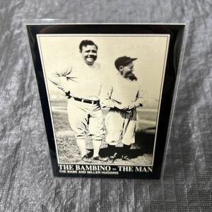 1992 The Babe Ruth Collection MegaCards No.124 The Bambino-The Man 