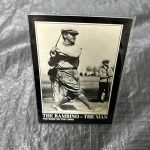 1992 The Babe Ruth Collection MegaCards No.133 The Bambino-The Man 