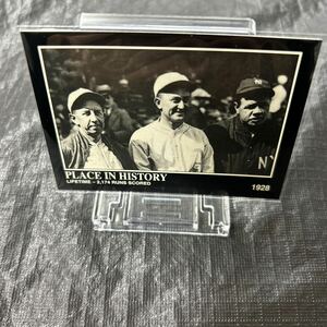 1992 The Babe Ruth Collection MegaCards No.42 Place In History 1928
