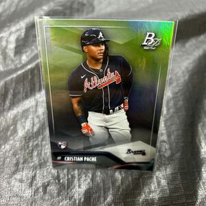 Bowman Platinum 2021 Christian Pache Rookie Atlanta Braves No.23