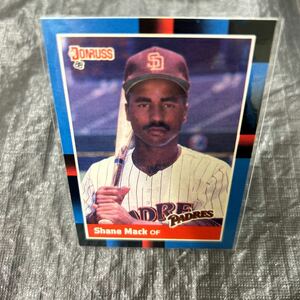 Donruss 1988 Shane Mack SD Padres No.411 シェーンマック　サンディエゴパドレス　読売ジャイアンツ