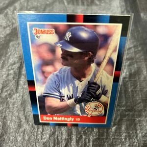 Donruss 1988 Don Mattingly NY Yankees No.217 ドンマッティングリー　ニューヨークヤンキース
