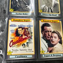 ハンフリーボガート”ボギー”トレーディングカード 18枚セット カサブランカ アフリカの女王 マルタの鷹 黄金他 Humphrey Bogart Card _画像4