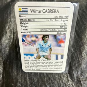 1988 Ace Fact Pack Sporting Greats Wilmar Cabrera アルゼンチン代表　ウィルマーカブレラ