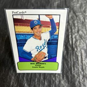 1990 Pro Cards Micheal Magnante Omaha Royals No.599 映画 マネーボール　マイクマグナンテ