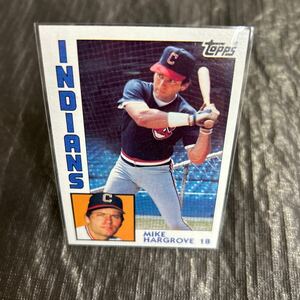Topps 1984 Mike Hargrove Cleveland Indians No.764 
