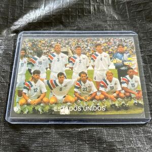 1994 アメリカワールドカップ　カレンダートレーディングカード　アメリカ代表　Mundial De Futebol USA 94 10