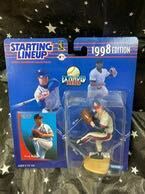 MLB 1998 Kenner Starting Line Up Greg Maddux Atlanta Braves фигурка Greg ma Dux a тигр nta пятно -bs dono . ввод . рука 