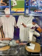 MLB 1998 Kenner Starting Line Up Classic Doubles Derek Jeter NY Yankees. Rey Ordnez NY Mets.フィギュア_画像2