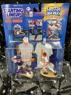 MLB 1998 Kenner Starting LineUp Classic Doubles Mike Piazza LA Dodgers. Ivan Rodriguez Texas Rangers. フィギュア_画像1