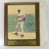 アトランタブレーブス　グレッグ・マダックス　直筆サイン入り８X10フォト　額装済み　Greg Maddux Atlanta Braves Autographed 