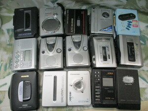  cassette player recorder SONY Sony Walkman etc. 15 point various summarize Junk 