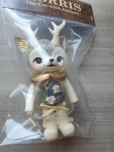 ひなたかほり　新作　BOTANICAL MORRIS ボタニカル モリス 　LAVENDER BOUQUET　10体限定　完売品　つのねこ ソフビ