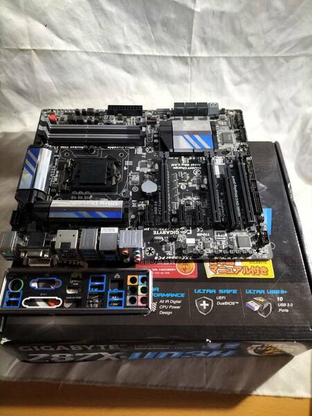 ★GIGABYTE GA-Z87X-UD3H REV1.1 LGA1150 Z87 ATXマザ●マザーボード