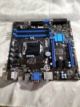 ★MSI H87M-S01 LGA1150 H87 MATXマザ●マザーボード_画像1