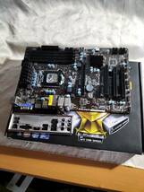 ★ASRock　 ZH77 Pro3 LGA1155 H77 ATX●マザーボード_画像1