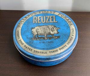 【新品未開封】REUZEL ルーゾー ストロングホールド ポマード 12oz. 340g 【青】 ＜水溶性: ストロングホールド＞