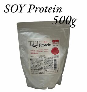 タンパク質補給　ザ ソイプロテイン ベリー E438 500g ダイエットに
