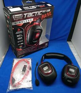 CREATIVE Sound Blaster Tactic3D V2.0 RAGE WIRELES ワイヤレスヘッドセット サウンドブラスター