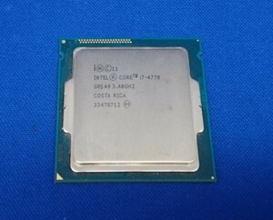 INTEL Core i7-4770 SR149 3.4GHz/4コア/8スレッド/LGA1150/第4世代