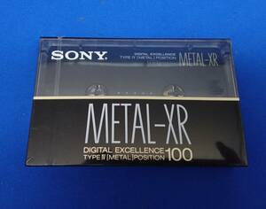 【未開封】SONY METAL-XR 100分 METAL-XR100　カセットテープ メタル