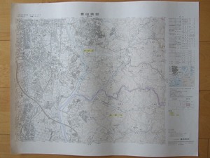 2.5万分の1地形図 豊田南部(愛知県) 昭和57年修正版