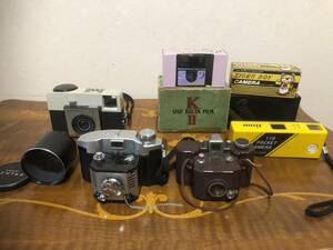 中古　トイカメラ　まとめ売り　RICH-RAY 35　START 35　Kodak INSTAMATIC 25　ST601 Tinox　など