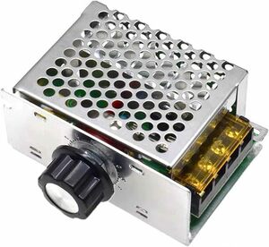 電圧調整器 電圧レギュレータ 調光器モータ スピードコントローラー 交流 4000W (1個セット)