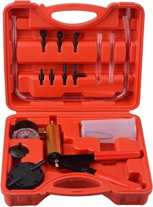  brake oil exchange exclusive use tool set manual vacuum pump set hand pump brake bleeder kit automobile maintenance storage case attaching 