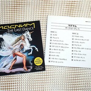 廃盤 2CD Magnum マグナム The Last Dance / Bob Catley ( Paradox Hard Rain Tobias Sammet's Avantasia ) Mickey Barker ( 2nd Vision )