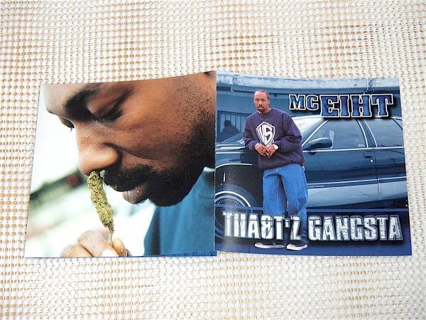 廃盤 MC Eiht エイト Tha8t'z Gangsta / CMW Killafornia Organization Soul Assassins 等でも活躍 ギャングスタ ラッパー Dam-Funk 参加