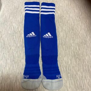 アディダス adidas サッカー ソックス4xs 青　おまけ付き