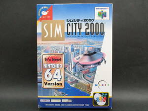 （未使用品）シムシティ2000 (SIM CITY 2000)【NINTENDO64】