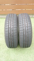 21年製 155/65R13 エコファイン 2本 バリ山 イエローハット_画像1