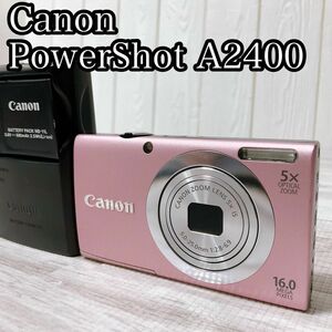 Canon キヤノン PowerShot A2400 コンパクトデジタルカメラ ピンク