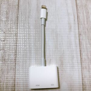 Apple 純正 HDMI Llightning ケーブル A1438