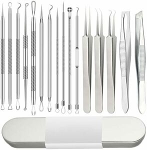  tweezers angle plug tweezers angle plug taking . precise 16 pcs set face care tool stainless steel steel made tip width 
