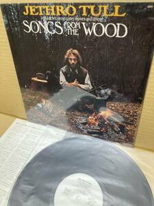 PROMO CHY-1132！美盤LP！ジェスロ タル Jethro Tull / Songs From The Wood 神秘の森 KING 見本盤 PROG WHITE LABEL SAMPLE 1977 JAPAN NM