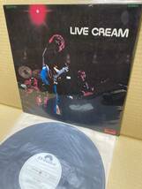 PROMO MP2105！美盤LP！ライヴ・クリーム LIVE CREAM Polydor 見本盤 グラモ プロモ LAWDY MAMA BLUES ERIC CLAPTON SAMPLE 1970 JAPAN NM_画像1