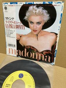 PROMO！美盤7''！マドンナ Madonna / La Isla Bonita ラ・イスラ・ボニータ Warner P-2237 見本盤 プロモ TRUE BLUE SAMPLE 1987 JAPAN NM