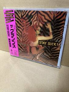 PROMO TOCP-6246！美盤CD帯付！ザ・クランプス THE CRAMPS / Stay Sick! Toshiba 見本盤 PSYCHOBILLY ROCKABILLY SAMPLE 1990 JAPAN OBI NM